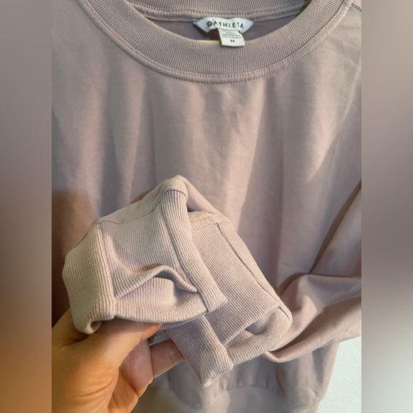 Athleta Retroterry Crewneck Sweatshirt Size M - Picture 5 of 9
